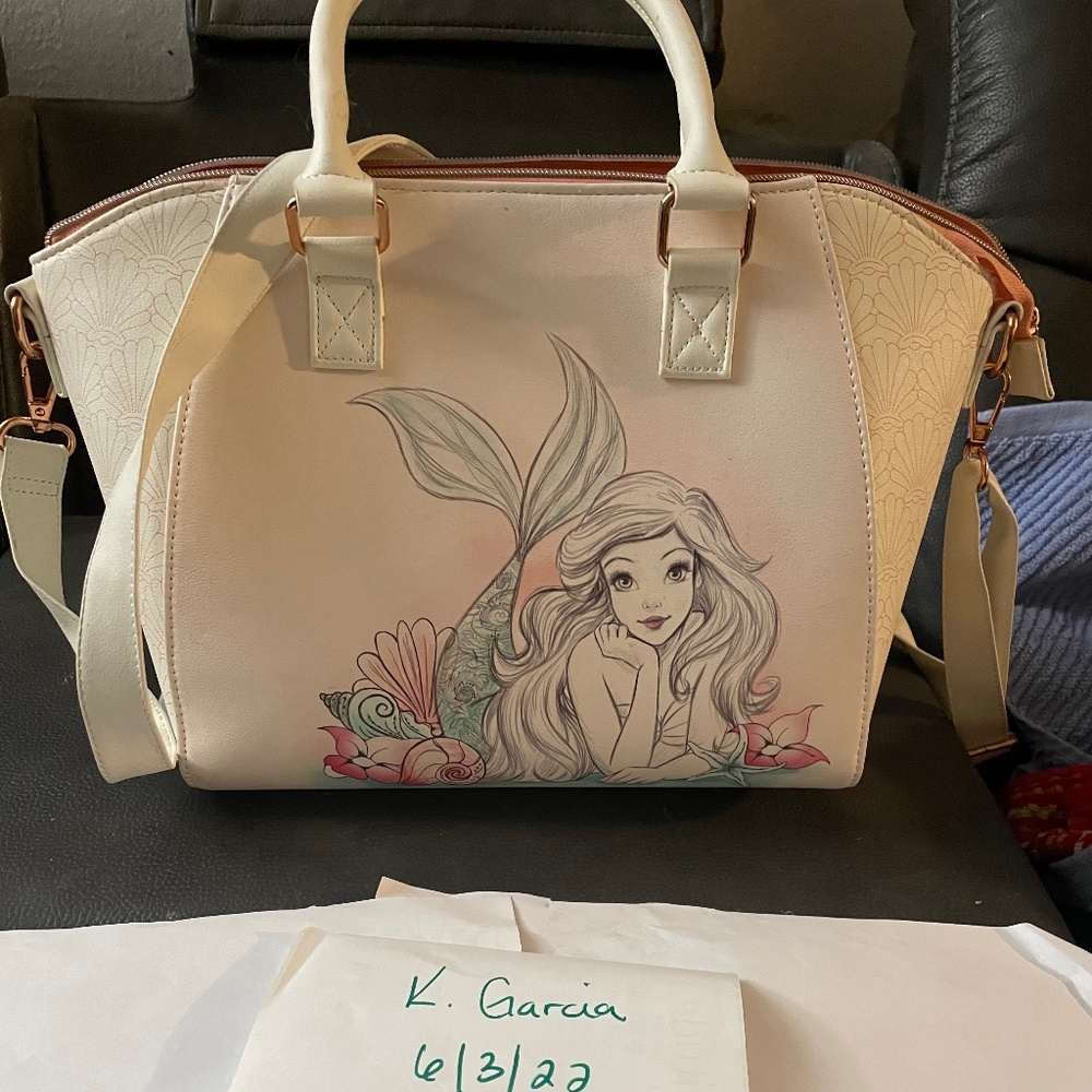 Loungefly little mermaid Ariel crossbody bag